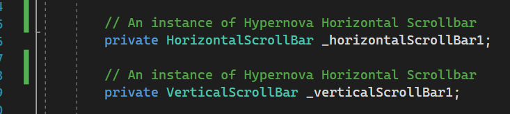 Hypernova ScrollBars for WinForms